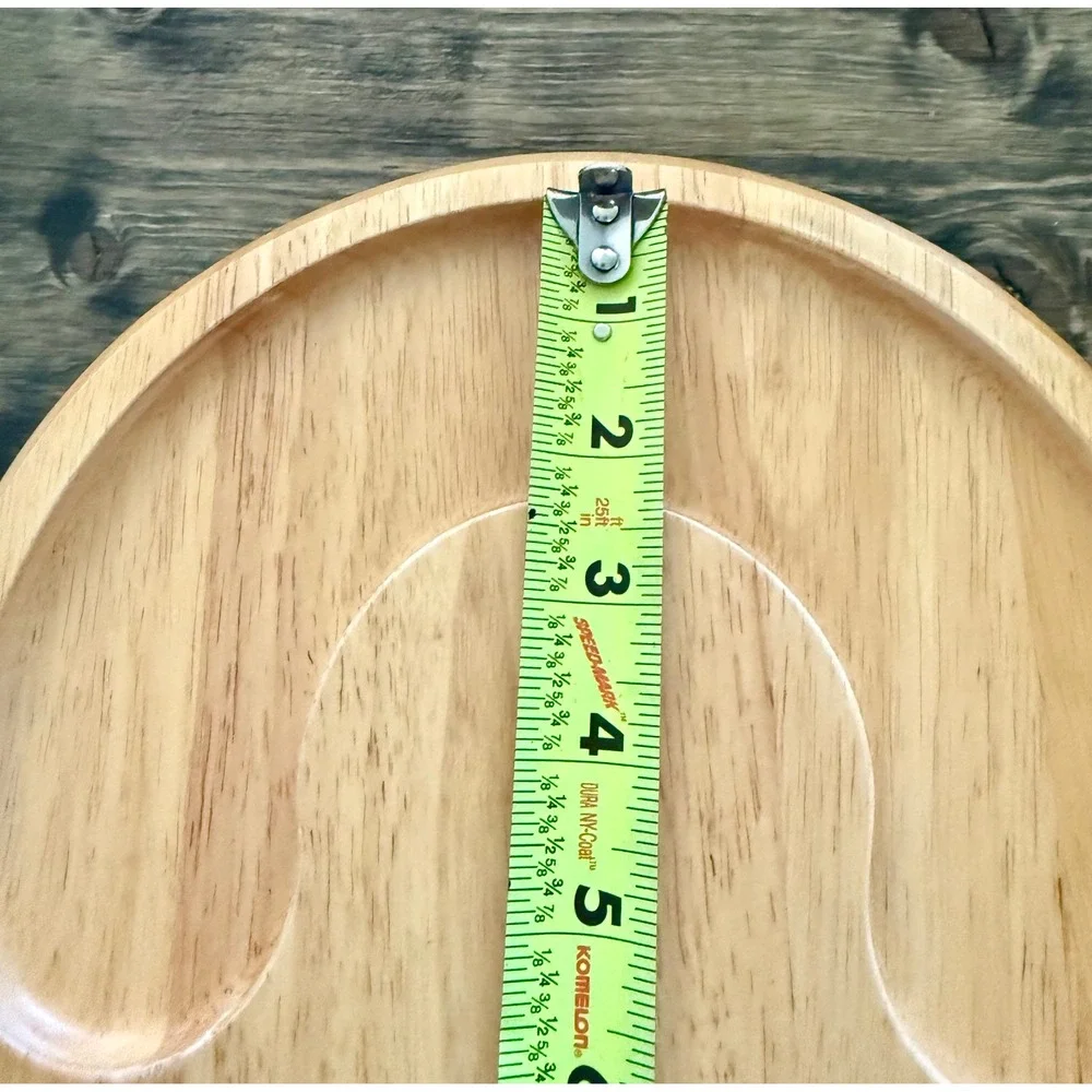 Cheese Slicer Board Tan Excellent Wood Wire Cutter Tray